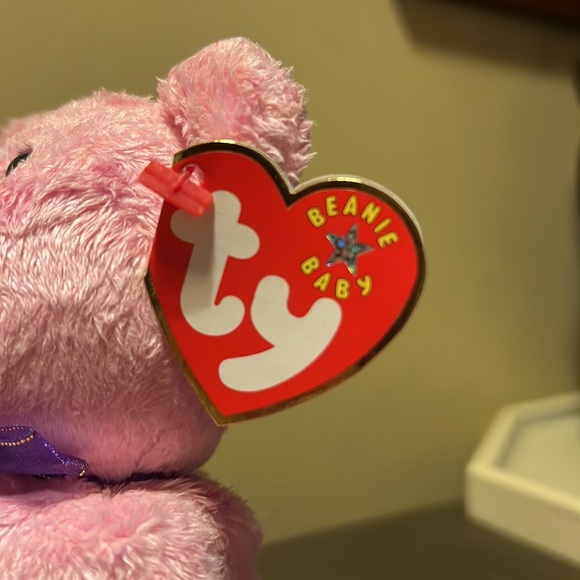 Ty Beanie Baby Silver Star 2000. EGGS Born April 23, 2000. Style #4337. Retired - Picture 5 of 9